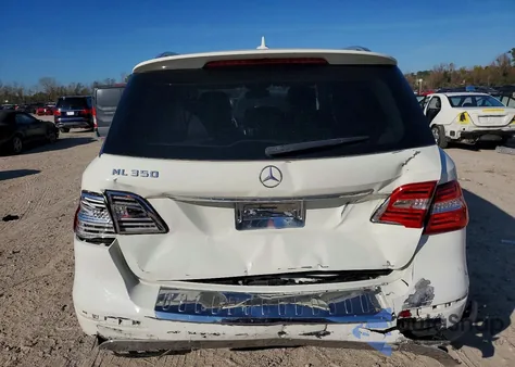 2013 Mercedes-Benz Ml 350 from USA, damaged, VIN 4JGDA5JB8DA165656